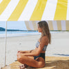 BEACH TENT | PREMIUM BEACH CABANA | Nautical Yellow