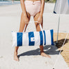 BEACH TENT | PREMIUM BEACH CABANA | Nautical Blue