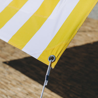 BEACH TENT | PREMIUM BEACH CABANA | Nautical Yellow